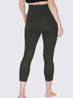 3/4 Length Maternity Workout Legging - Olive Green