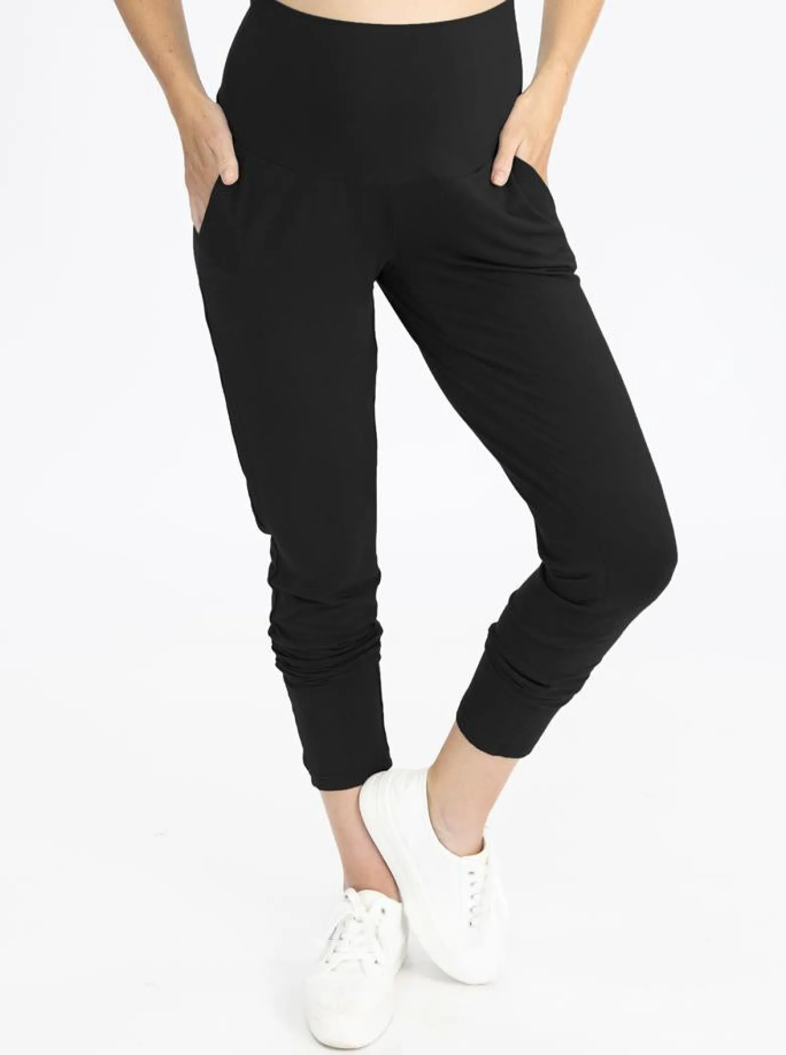 Maternity Comfort Lounge Pants in Black