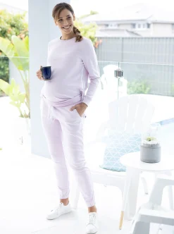 Maternity Sweatshirt in Lilac