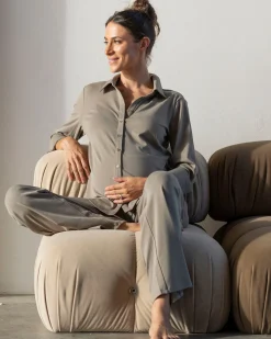 2-Piece Sophia Maternity Loungewear set - Sage Green